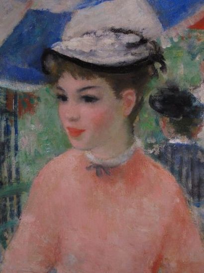 GALL François (1912-1987) 
Eugenie aux gants...