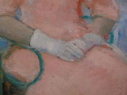 GALL François (1912-1987) 
Eugenie aux gants...
