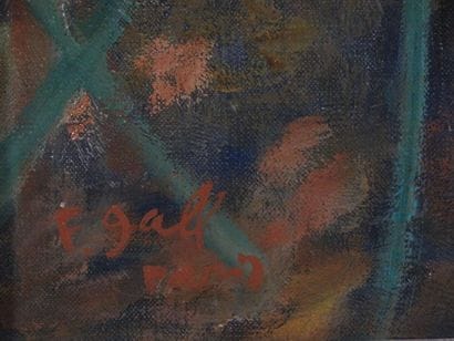 GALL François (1912-1987) 
Eugenie aux gants...