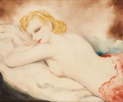 KONO Micao (1876-1954)
Le Regard, 1930
Aquarelle...