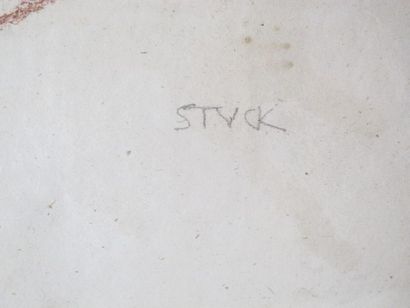 VON STUCK Franz (1863-1928)
Etude de bras,...