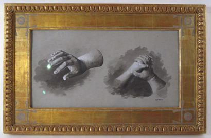 VON STUCK Franz (1863-1928)
Deux études de...
