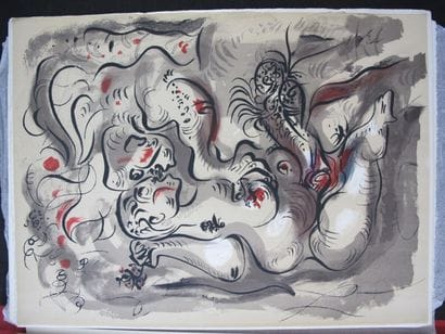 MASSON André (1896-1987)
Dessins érotiques....