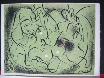 MASSON André (1896-1987)
Dessins érotiques....