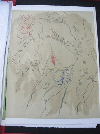 MASSON André (1896-1987)
Dessins érotiques....