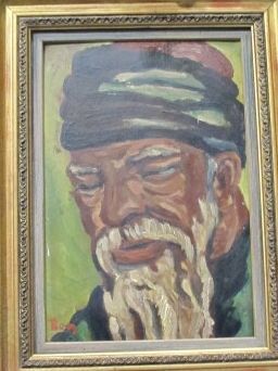BEN
Portrait d'homme au turban
Huile sur...