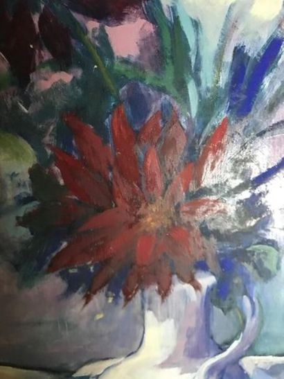 KRITZ Michel (1925-1994)
Dahlias
Huile sur...