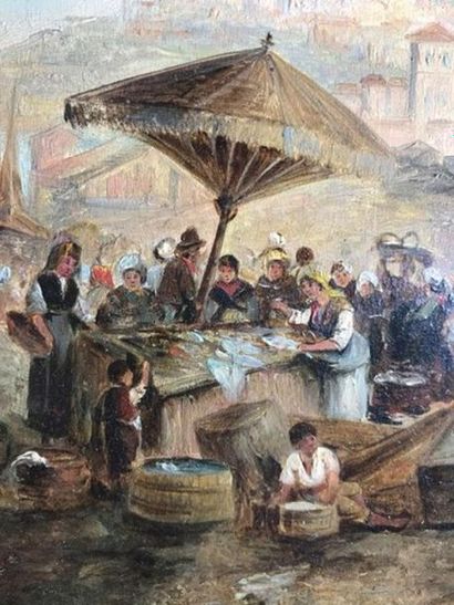ECOLE FIN XIXème DEBUT XXème
Marché aux poissons...