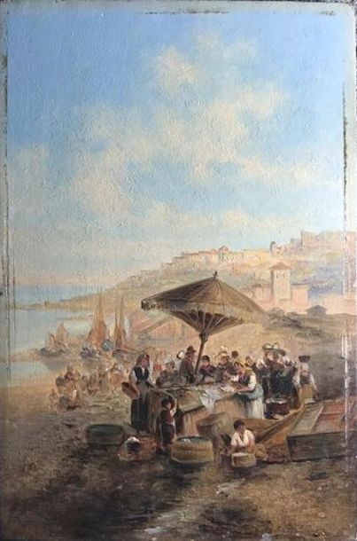 ECOLE FIN XIXème DEBUT XXème
Marché aux poissons...