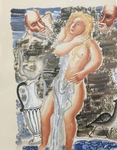 EYCK Charles (1897-1983) 
Baigneuses
Sept...