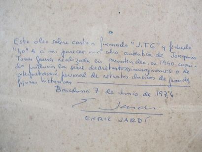 TORRES GARCIA Joaquín (1874-1949)
Portrait...