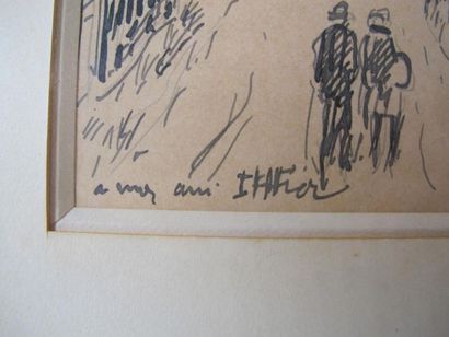 GUYOT Georges Lucien (1885 - 1973)
Montmartre
Encre,...