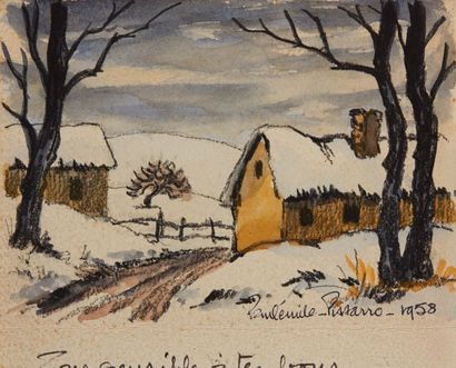 PISSARRO Paul Emile (1884-1972)
Cinq cartes...