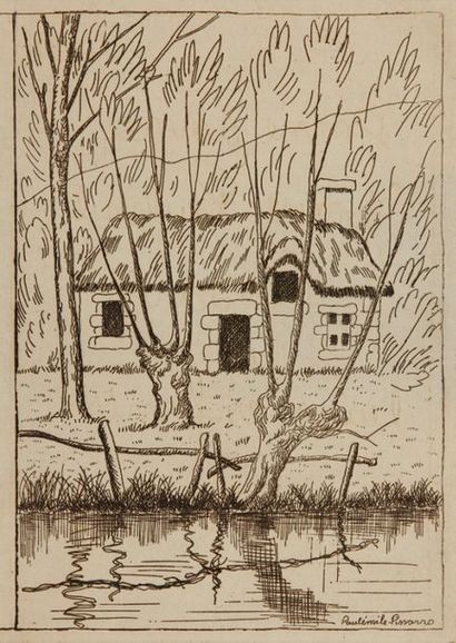 PISSARRO Paul Emile (1884-1972)
Cinq cartes...