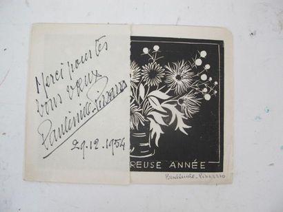 PISSARRO Paul Emile (1884-1972)
Cinq cartes...