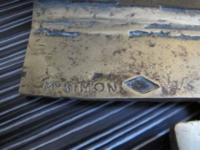 SIMON María (1922-2009)
Sans titre
Bronze,...