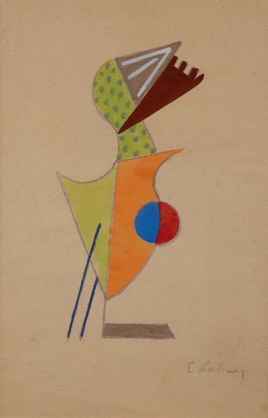 LAHNER Emile (1893-1980)
Composition
Gouache...