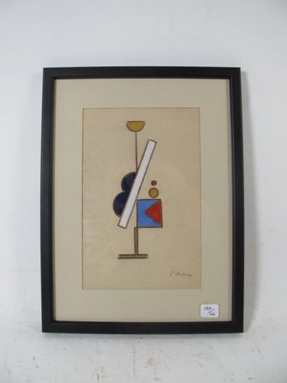 LAHNER Emile (1893-1980)
Composition
Gouache...