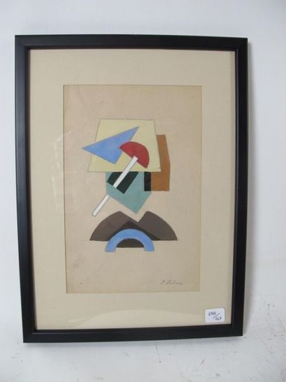 LAHNER Emile (1893-1980)
Composition
Gouache...