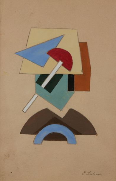 LAHNER Emile (1893-1980)
Composition
Gouache...