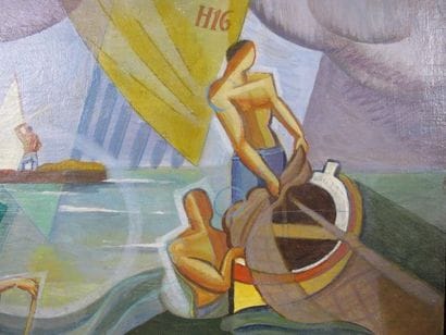 DE KRISTO Bela (1920-2006)
Les pêcheurs
Huile...