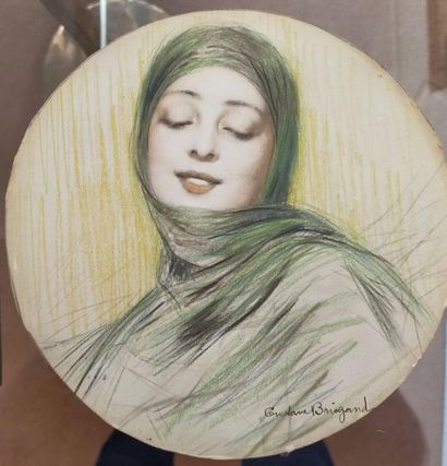 BRISGAND Gustave (1867-1944)
Portrait au...