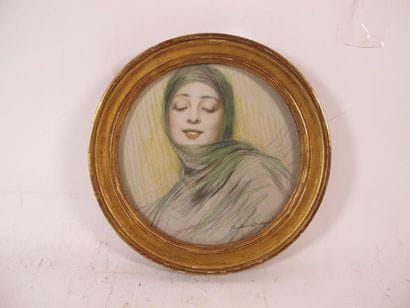 BRISGAND Gustave (1867-1944)
Portrait au...