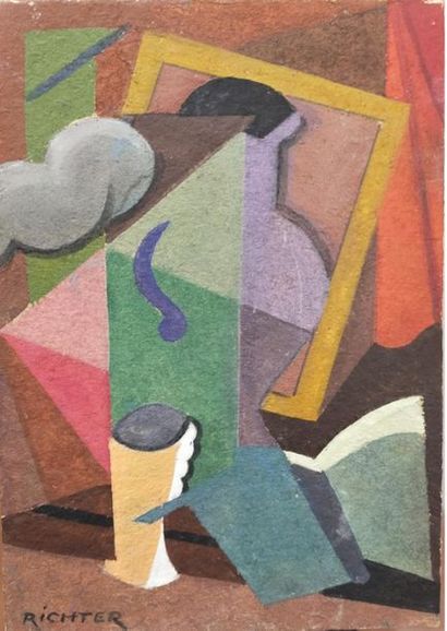 RIECHTER Aurel (1870-1957)
Nature Morte
Gouache...