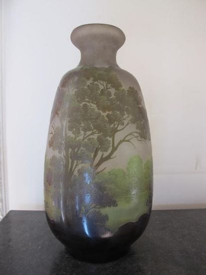 Établissements GALLE
Grand vase de forme...