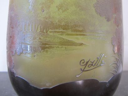 Établissements GALLE
Grand vase de forme...