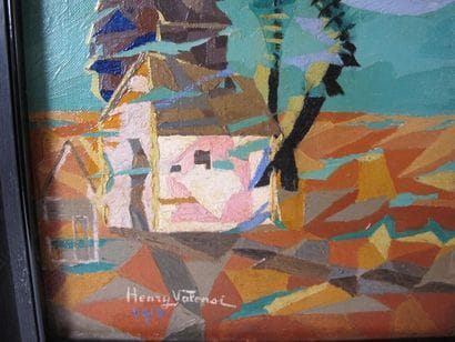 VALENSI Henry (1883-1960)
Le vent dans les...