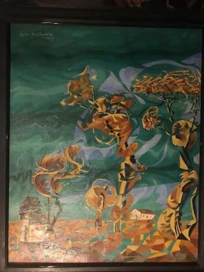 VALENSI Henry (1883-1960)
Le vent dans les...