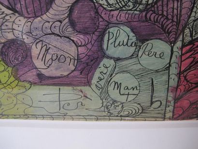 GILL Madge (1882-1961)
Luminous planet
Encres...
