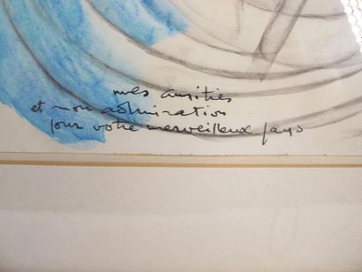VIMENET Jean (1914-1999)
Delphes, 1963
Aquarelle...