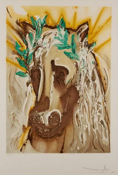 DALI Salvador (1904-1989)
Les Chevaux daliniens,...