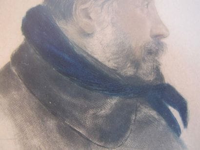 MANZI Michel (1849-1915)
Portrait d'Edgar...