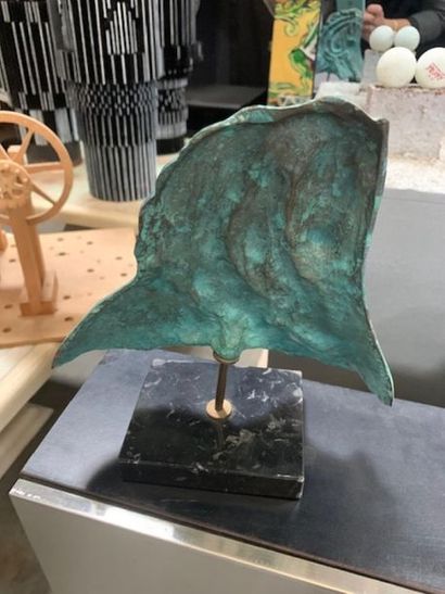 JOBIN Bernard (né en 1945)
Cheval en bronze...
