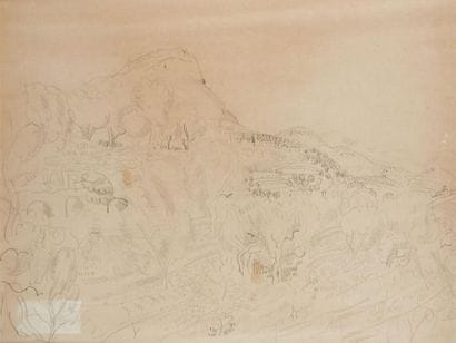 DUFY Raoul (1877-1953)
La campagne de Vence
Dessin...