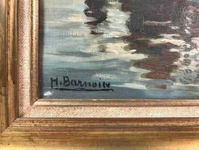 BARNOIN Henry (1882-1940)
Marine
Huile sur...