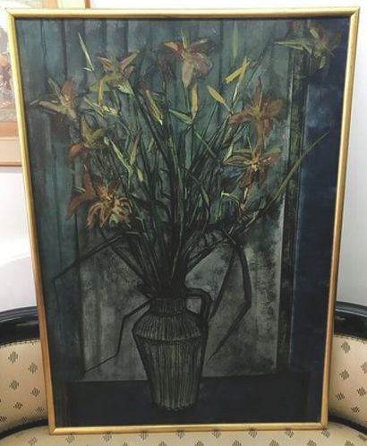 TRABUC Louis (1928-2008)

The blue vase with...