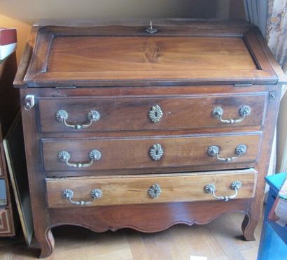 Bureau scriban en bois naturel

Travail ...