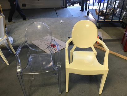 4 STARCK armchairs