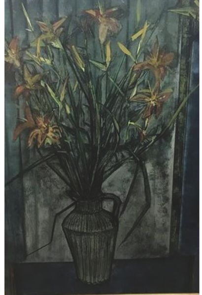 TRABUC Louis (1928-2008)

The blue vase with...