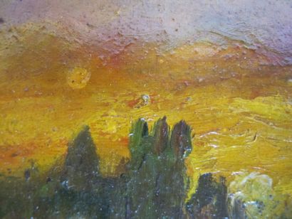 XIXth Century School

Landscape

Oil on panel

11x16...