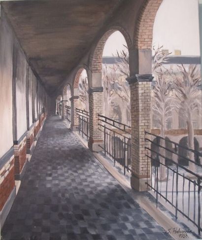 Modern School

The passage

Oil on canvas...