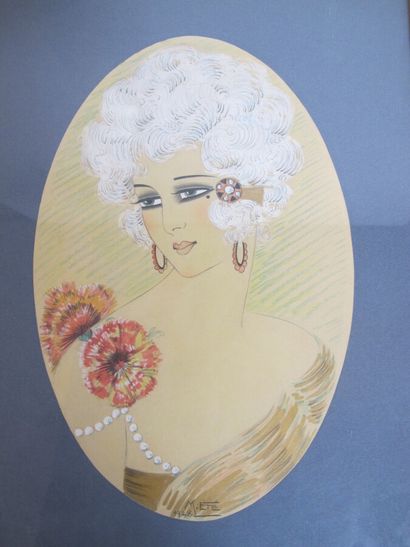 Portrait of an Elegant

Coloured pencil drawing...