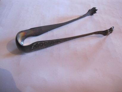Silver lot including a timbale, a napkin...