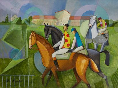 DE KRISTO Bela (1920 - 2006)

Jockey before...