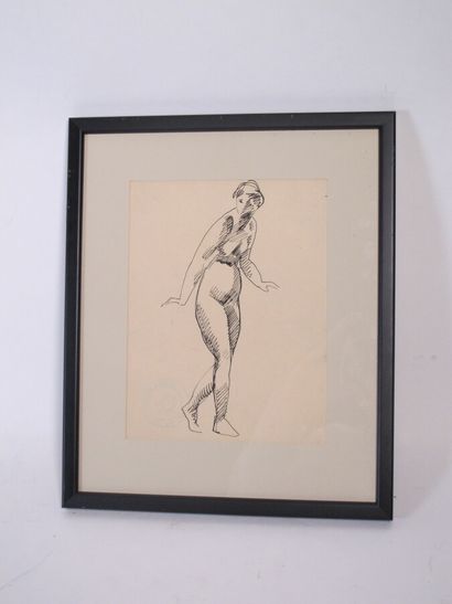 KVAPIL Charles (1884-1958)

Standing Nude

Ink,...