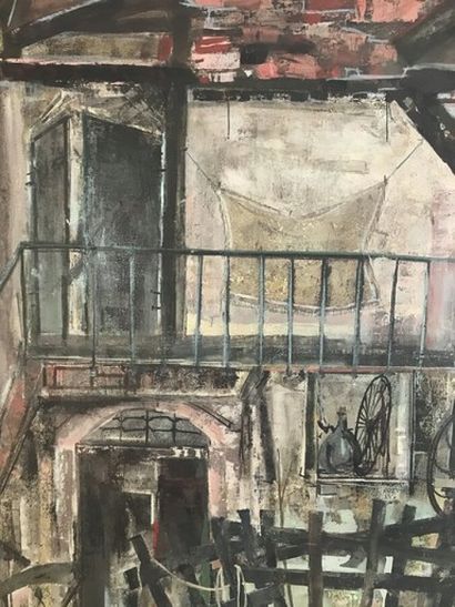 TRABUC Louis (1928-2008)

The Provençal cart

Oil...